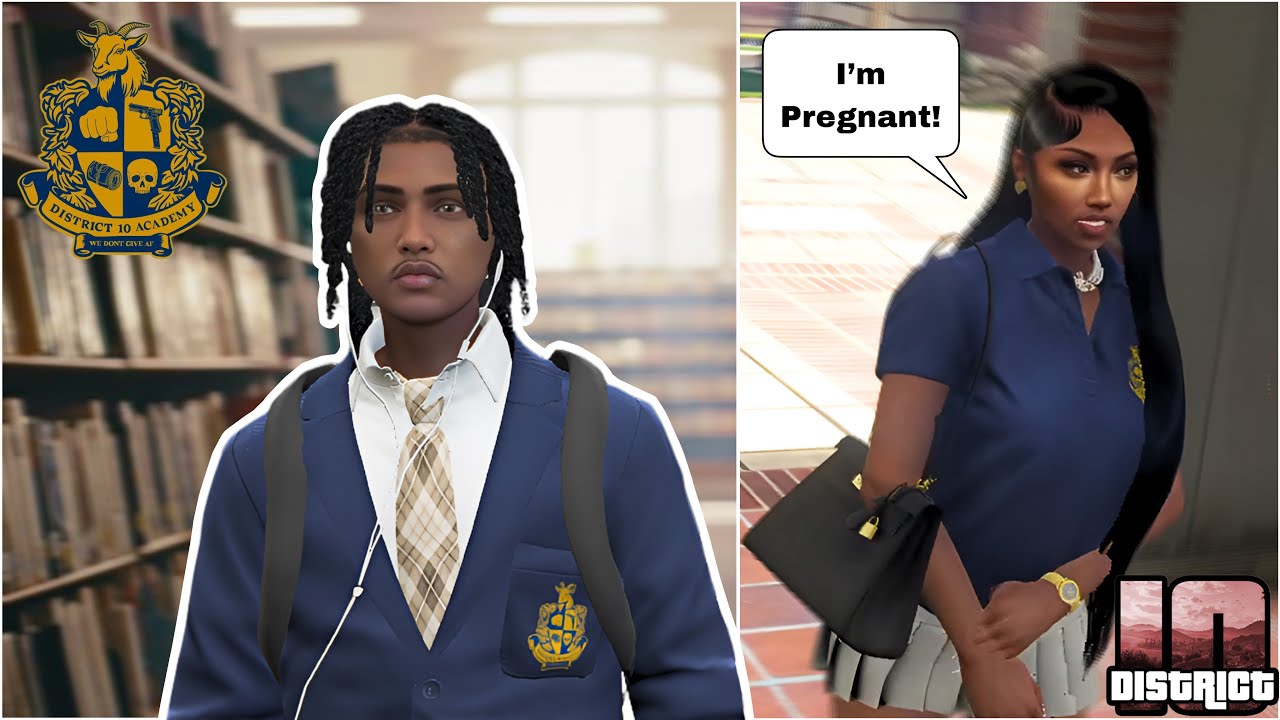 MY FIRST DAY IN DISTRICT 10 ACADEMY!! | GTA RP