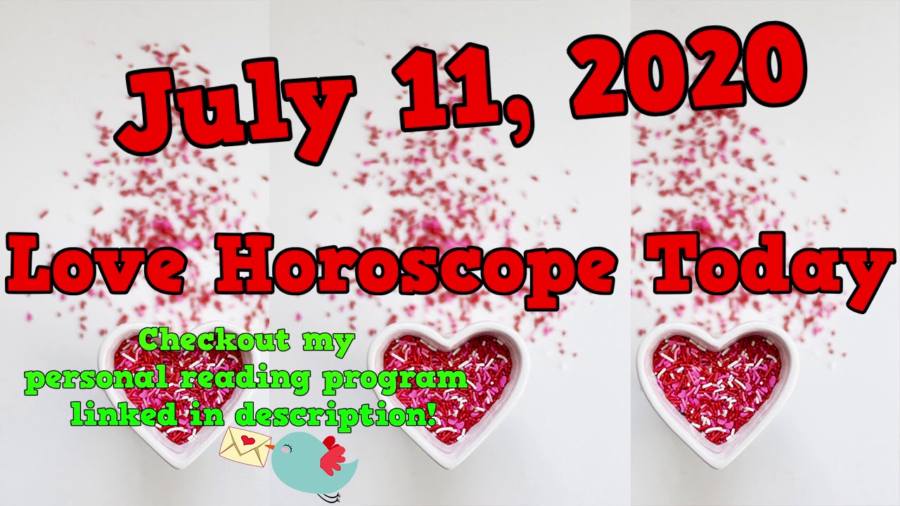 Scorpio Love Horoscope Today July 11, 2020 YouTube