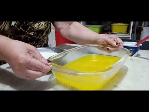 Sobremesa Gelada com/ cobertura de leite condensado #sobremesa cremosa.