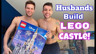 Husbands Build Lego Disney Castle 71040 | Chris & Clay