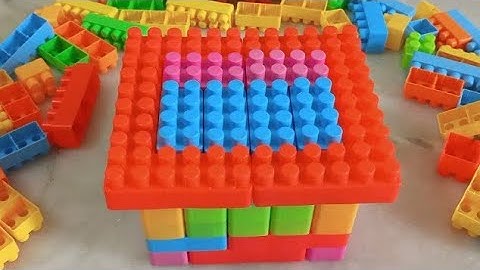 Satisfying DIY Lego House/ASMR Building Blocks/block game Lego block #asmr#asmrsounds#buildingblocks