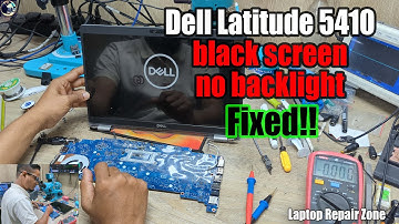 Fix it: dell Laptop ON but Display Black | Black Screen Problem | Laptop Starts but No backlight