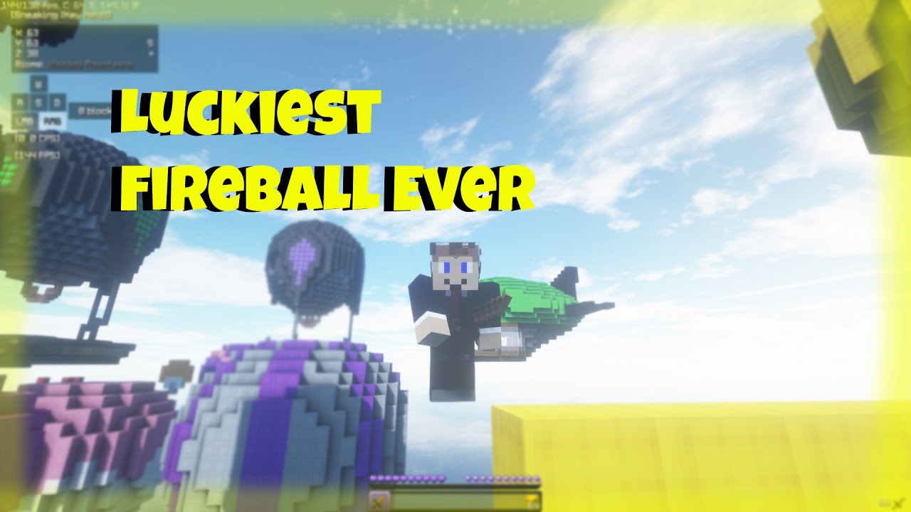 THE LUCKIEST FIREBALL THROW EVER!!!! YouTube