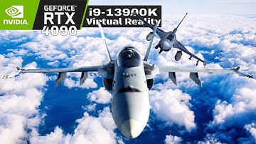 Hornets Vs Viper [Powered by RTX 4090] - Dcs World 2.8 VR Air Combat Training + Benchmark