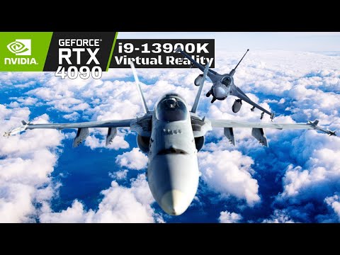 Hornets Vs Viper [Powered by RTX 4090] - Dcs World 2.8 VR Air Combat Training + Benchmark