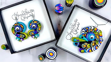 POLYMER CLAY JEWELRY TUTORIAL: NAUTILUS JEWELRY SET