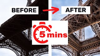 How to edit your photos in 5 minutes screenshot 4