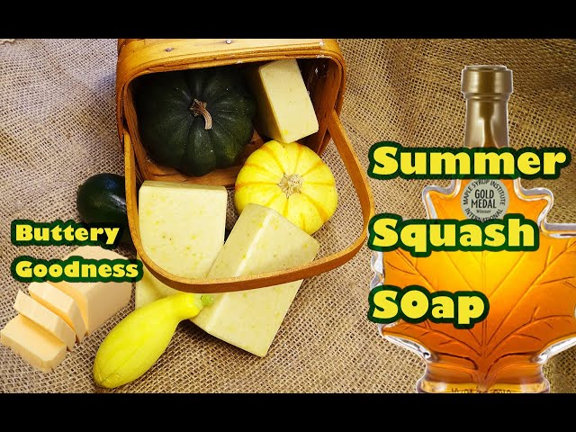 Making Buttery Squash Soap 