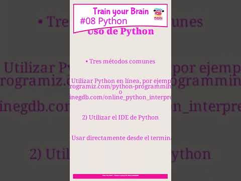 07a Introducción a Python. Lecciones 7-8. Python. Fácil