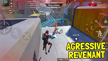 Aggressive Revenant Gameplay 👹 Apex Legends Mobile