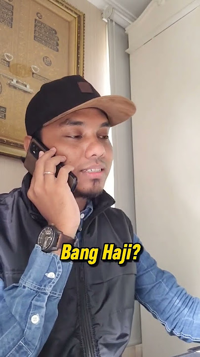 Nelpon Haji Rhoma Irama minta THR #comedy #videolucu #lucu #dangdut #thr
