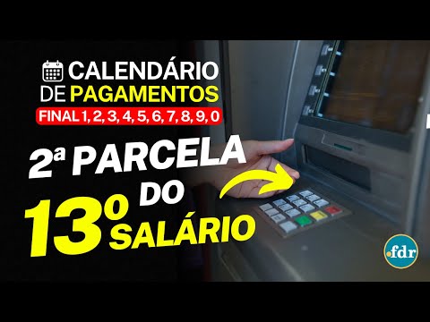 CONFIRMADA A DATA DA 2º PARCELA DO 13ª SALÁRIO 2024: INSS REVELOU O CALENDÁRIO DOS PAGAMENTOS