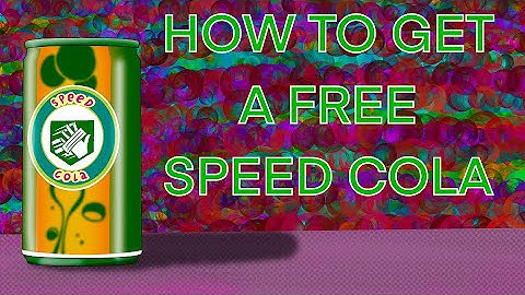 Free Speed Cola Easter Egg