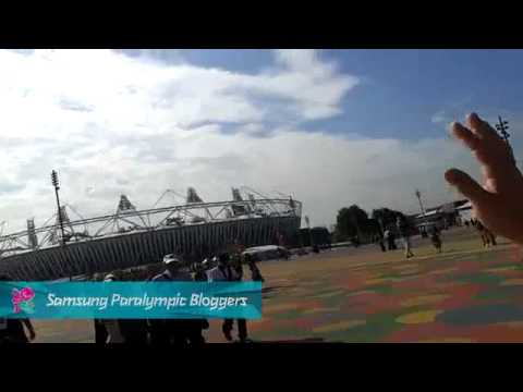 Brad Ness - Hitching a lift, Paralympics 2012