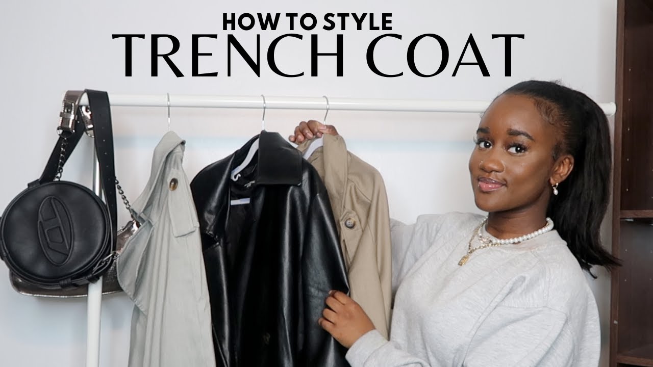 AUTUMN WARDROBE ESSENTIALS 2022: TRENCH COATS  | HOW TO STYLE, PRETTYLITTLETHING, PETITE FRIENDLY