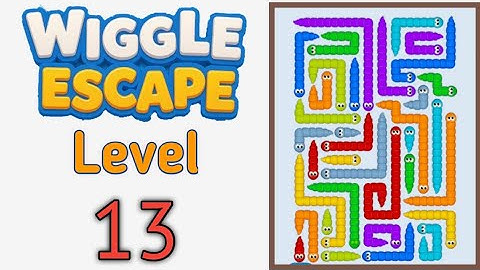 Wiggle Escape: Snake Puzzle Level 13 Walkthrough