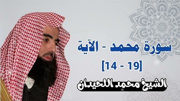 سورة محمد - الآية [14 - 19] الشيخ محمد اللحيدان