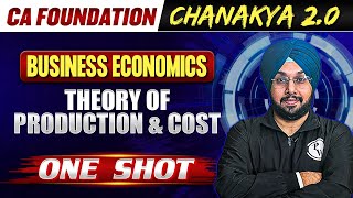 Business Economics: Theory of Production and Cost | CA Foundation Chanakya 2.0 Batch 🔥