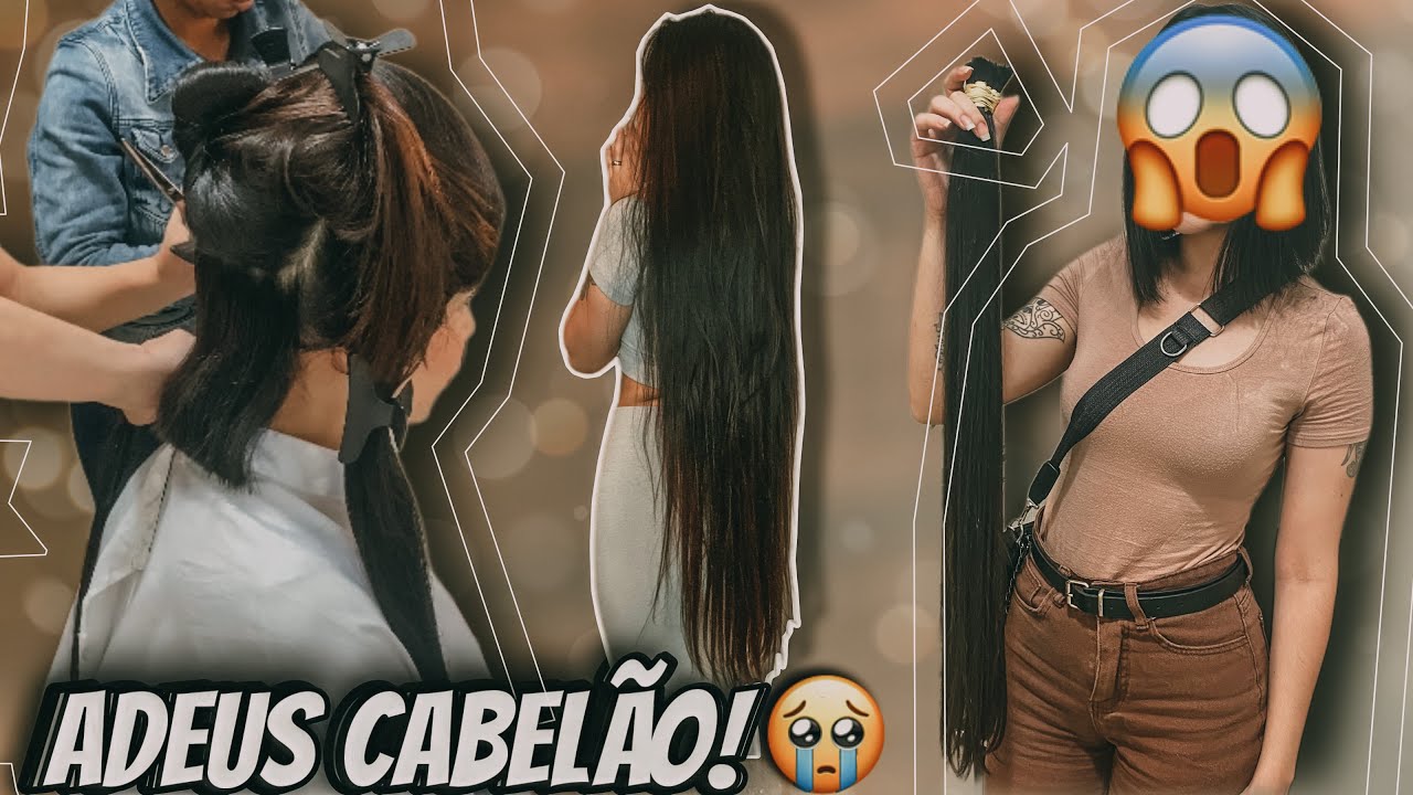 VENDI MEU CABELO (cortei mais de 70cm de cabelo)