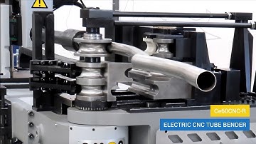 Electric CNC Tube Bender - Ce60CNC-R Machine multi stack tooling | AMOB