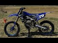 First Private Track Ride on Yamaha YZ250F