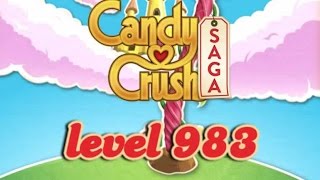 Candy Crush Saga Level 983 - ★★