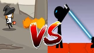 stickman lightsaber vs stickman and gun 2 screenshot 1