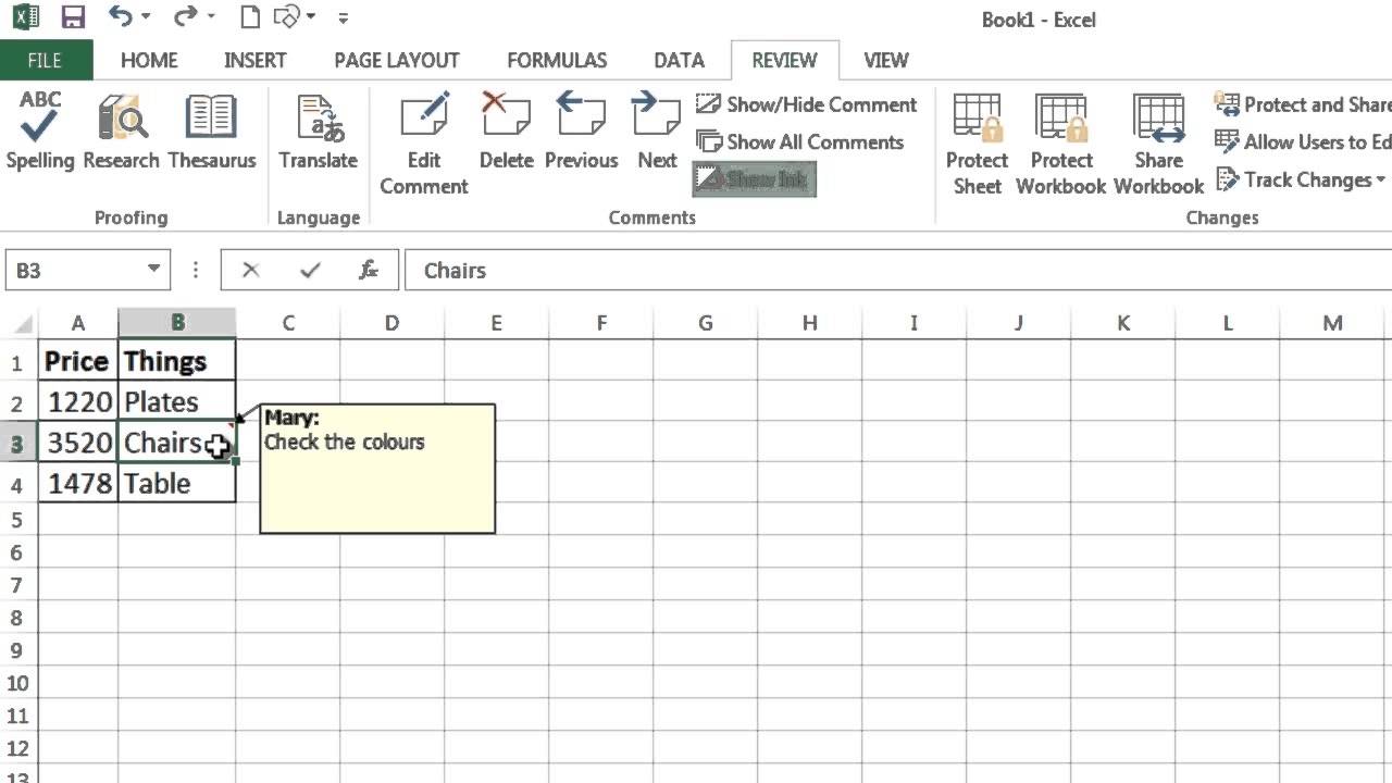 Excel Add Notes To Chart