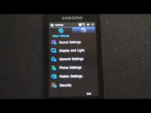 Samsung Omnia II i8000 Software Tour | Pocketnow