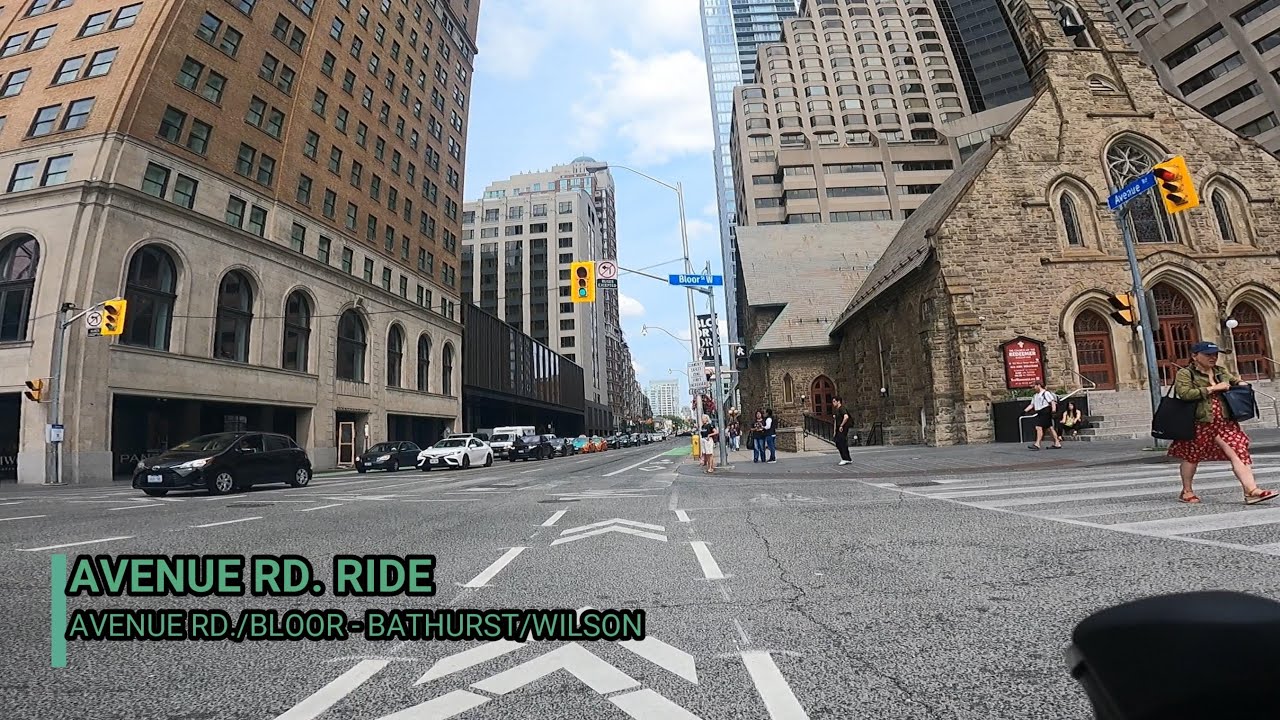Avenue Rd. Virtual Ride, Toronto/North York