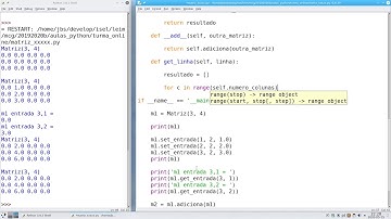 aula 03 matriz parte 28 3 5 7 get linha implementacao