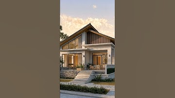 Mẫu biệt thự nhà vườn 1 tầng mái thái #bietthu #nhamaithai #nhadeptugia #maunhadep #thietkenhadep