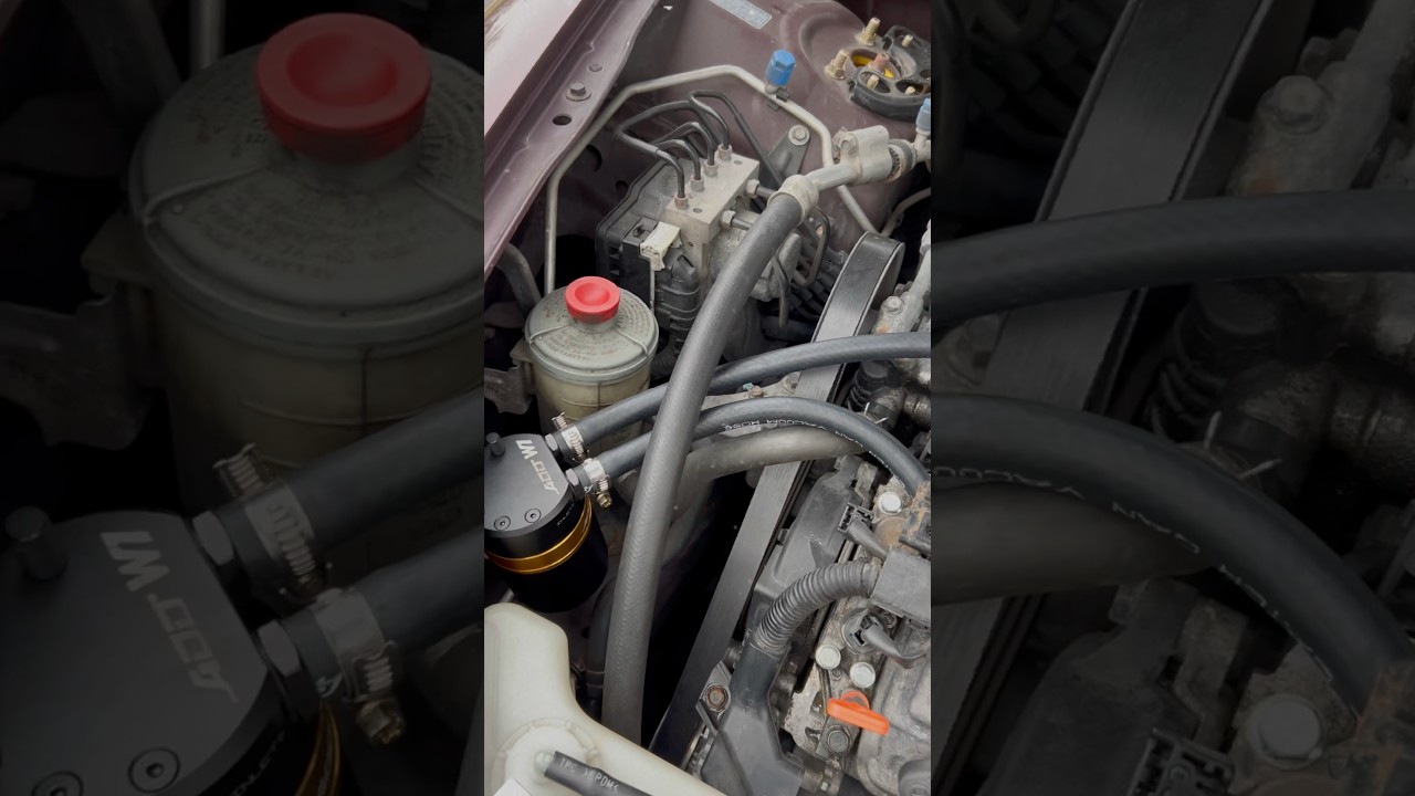 Baffled Oil Catch Can Installed on the Accord! 