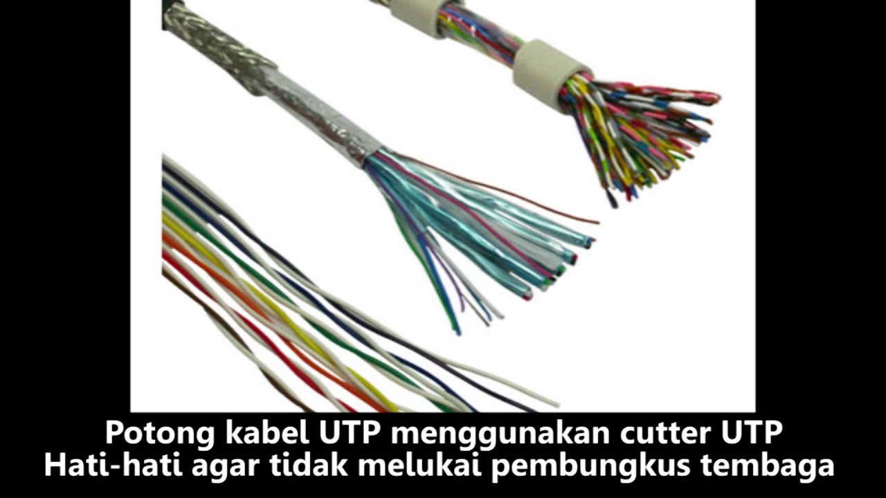 Cara membuat kabel stright - YouTube