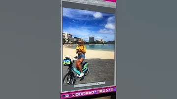 How to Edit Travel Photos Using Generative Fill in Photoshop (beta) #shorts #photoshop