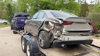 I Bought A Wrecked 2016 Lexus 200t From IAAI by DannyTV 127,205 views 3 years ago 18 minutes