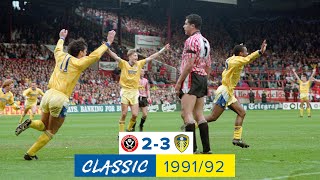 Sheffield United 2-3 Leeds United  | Classic match | 1991/92 Champions