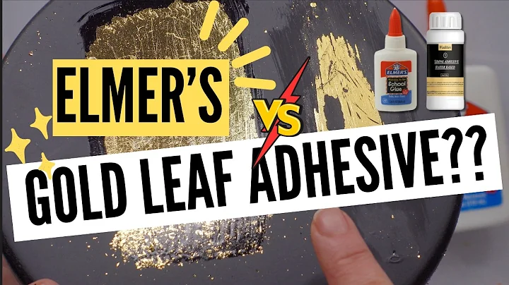 ELMER’S VS GOLD LEAF ADHESIVE | Which Works Better?
