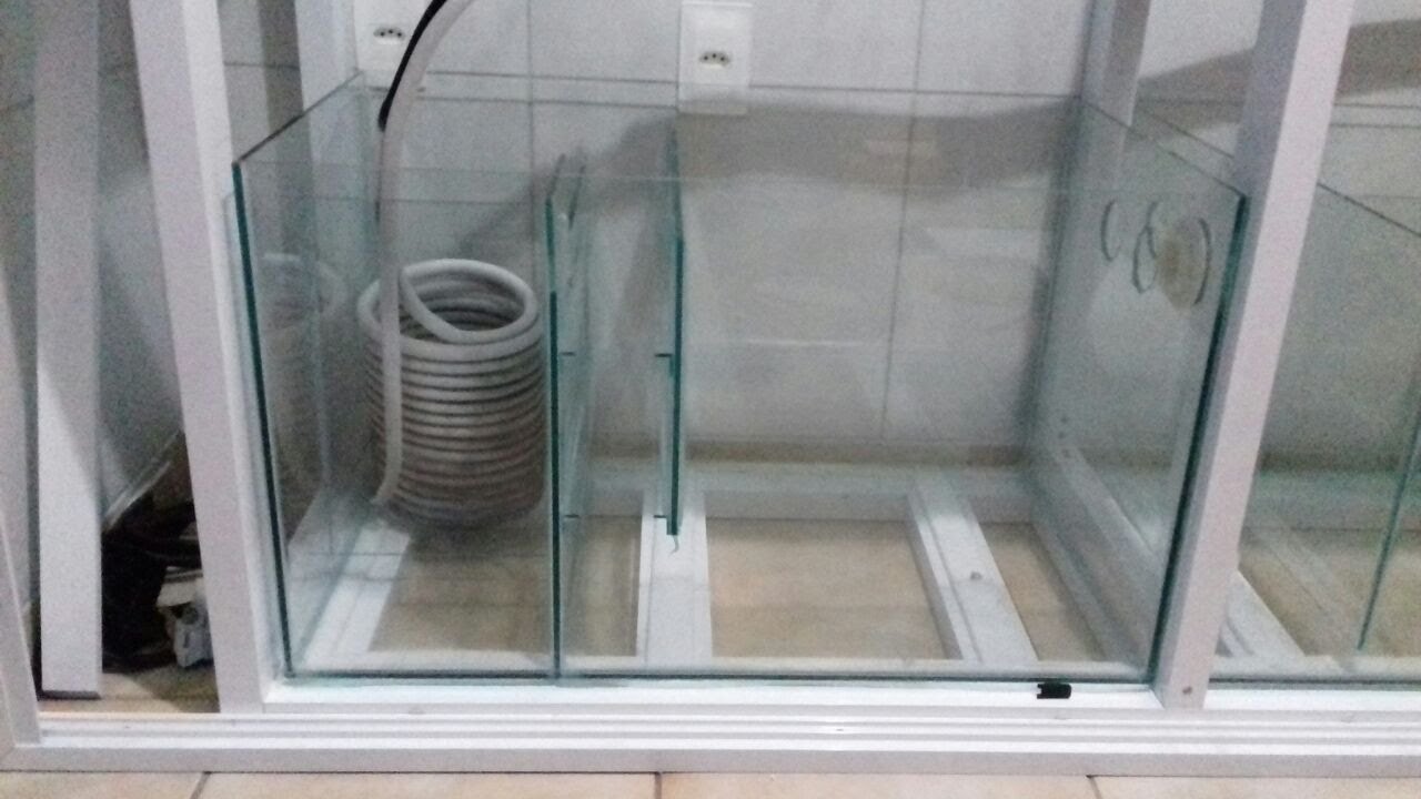 Aquário Marinho - Sump e Refrigerador Chegaram #3