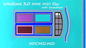 Windows 3.0 MME hidden MIDI files － MPCMID.MID