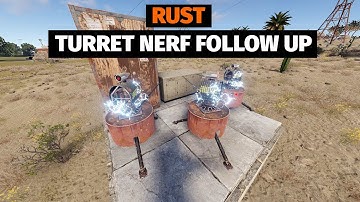 Rust New 12 Max Turrets Testing