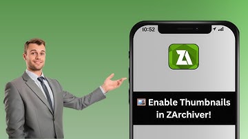 How to Enable Archive Thumbnails in ZArchiver | Show File Previews Easily