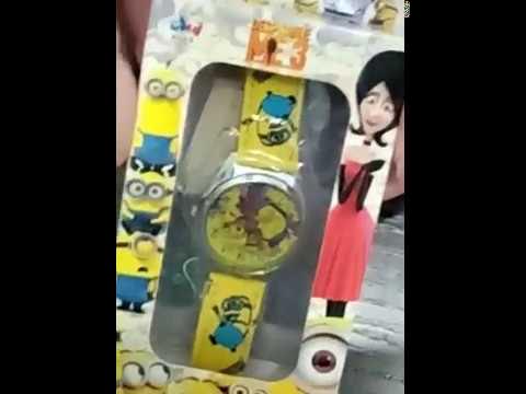 Часы миньоны из Гадкий Я 3. Детские часы с миньоном, купить детские ...