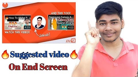 How to Add End Screen Annotations On youtube Video // Android  // Hindi