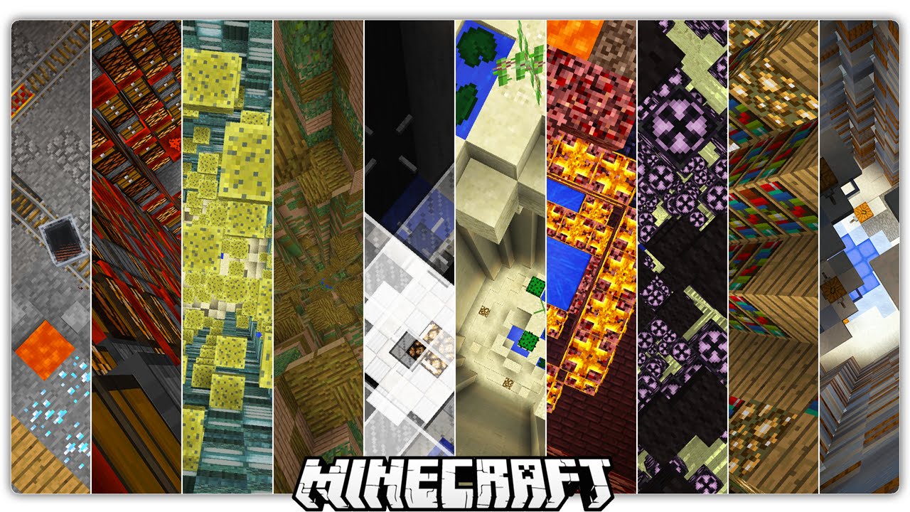 10 Different Minecraft Droppers! YouTube