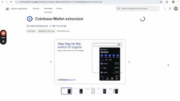 Adding the Coinbase Wallet Extension to desktop browser