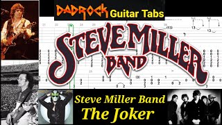 The Joker - Steve Miller Band - Guitar   Bass TABS Lesson 