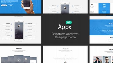 Appx - Responsive WordPress App Introduction Page Theme | Themeforest Website Templates and Themes
