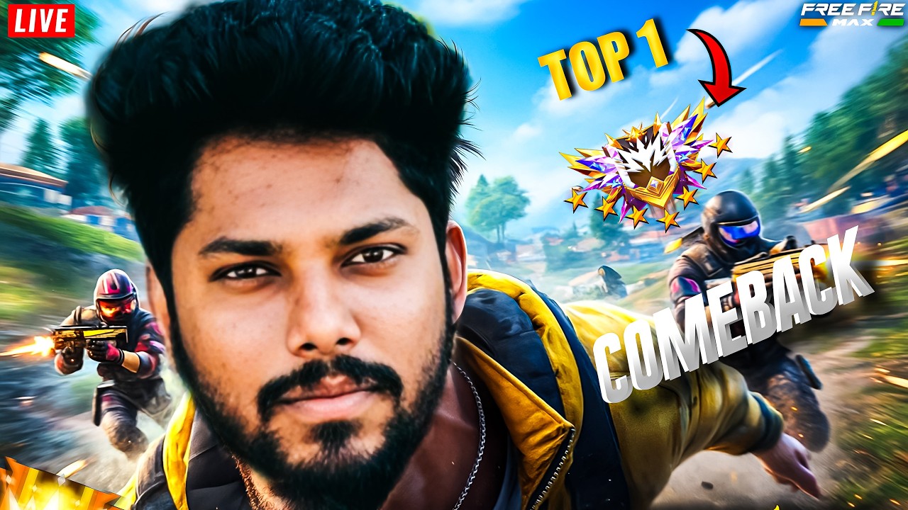 🔴LIVE || Season 50 Grand Master Push || ROMEO FF - YouTube