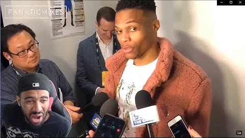 WESTBROOK GOT ME CRYING! NBA Reporters Asking Stupid Questions Part 3 REACTION